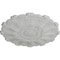 Ekena Millwork Durham Ceiling Medallion (Fits Canopies up to 4 1/4"), Hand-Painted Frost, 31"OD x 1 1/2"P CM31DUFRF - alternate 2